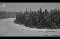 Live Look: Snow falling across Oregon